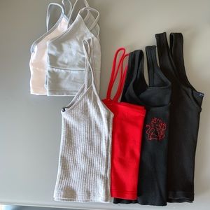 brandy melville tank top bundle
